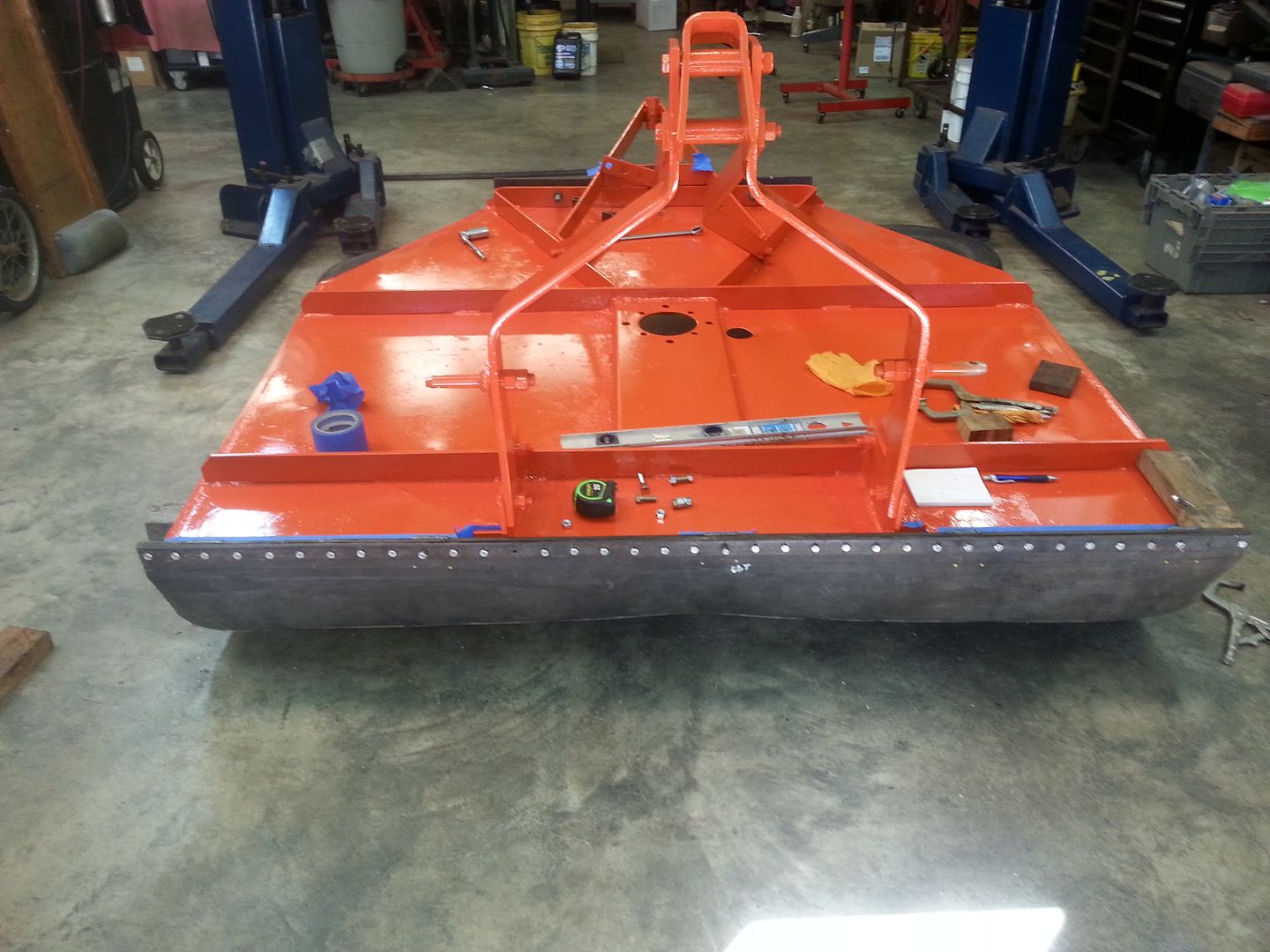 Bush Hog front belt guard 004_zpsazr11282.jpg Photo by hobo1301